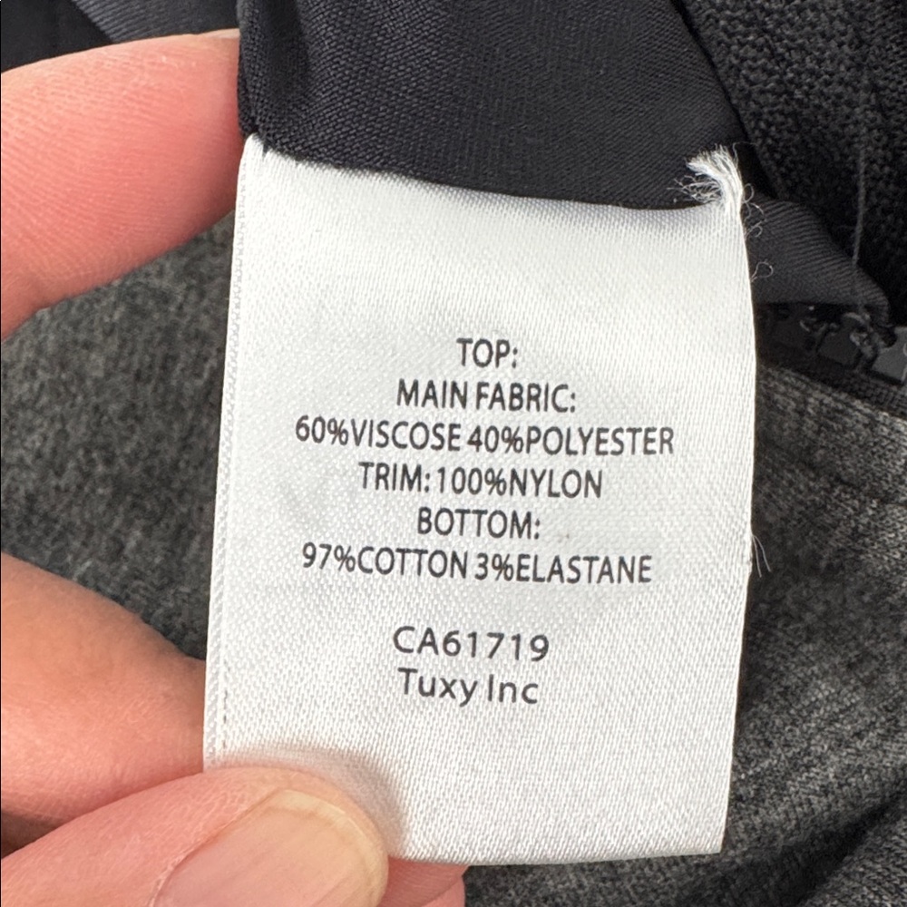 Tuxy Lodge Suit Black, Gray and Light Brown Small - Picture 4 of 4